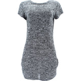 Paper Moon - Women's Melange Scallop Bottom Dresses - Grey - V.I.M. - 1