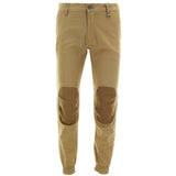 Kayden K - Men's 2 Tone Twill Joggers - Khaki - V.I.M. - 1