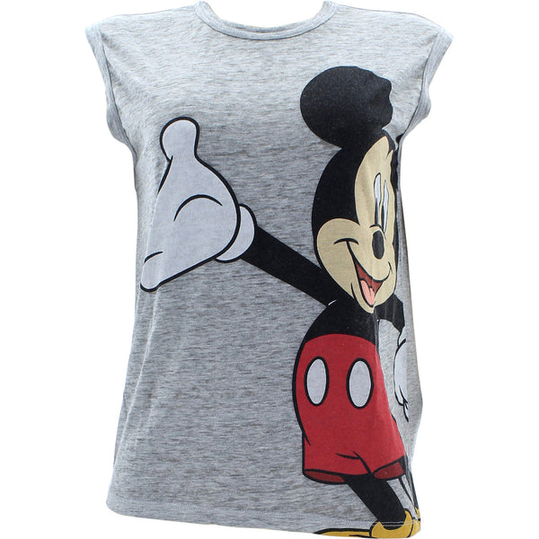 Disney - Women's Mickey Tank Top - Grey - V.I.M. - 1