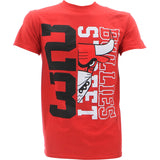 3Forty - Men's 23 Street Bullies T-Shirts - Red   - V.I.M. - 1