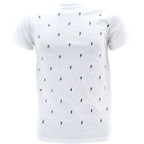 3 Forty - Men's Lighting Blot Short Sleeves T-Shirts - White/Black - V.I.M. - 1