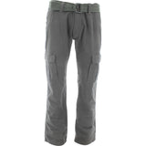 Imperious - Men's Belted Cargo Pants - Grey - V.I.M. - 1
