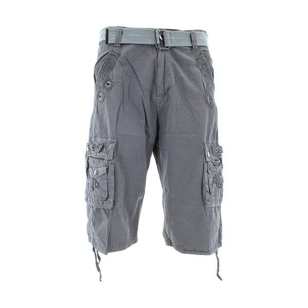 Repair - Men's Cargo Shorts - Grey - V.I.M. - 1