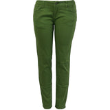 Jyny - Women's Basic Color Stretch Jeans - Olive - V.I.M. - 1