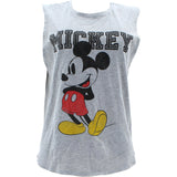 Disney - Mickey Hi Lo Muscle Tank Top - Grey - V.I.M. - 1