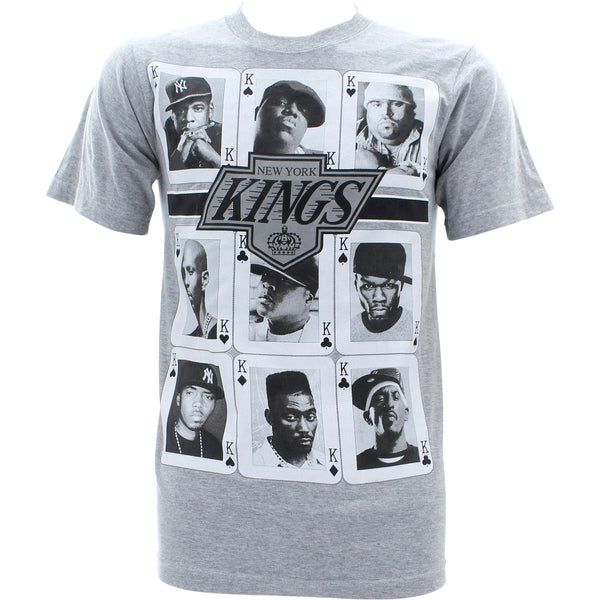 3Forty - Men's Kings Rappers Ny T-Shirts - Grey - V.I.M. - 1