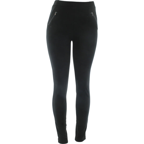 New Look - Women's Side Zips Quilting Leggings - Black - V.I.M. - 1