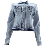 Puzzle Jeans - Women's Denim Jackets - Ice Wash - V.I.M. - 1