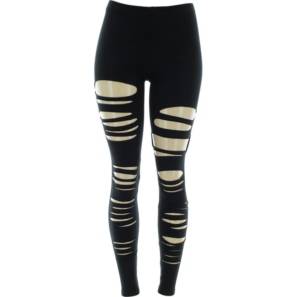 Milkyway - Women's Lazer Rips Legging - Black - V.I.M. - 1