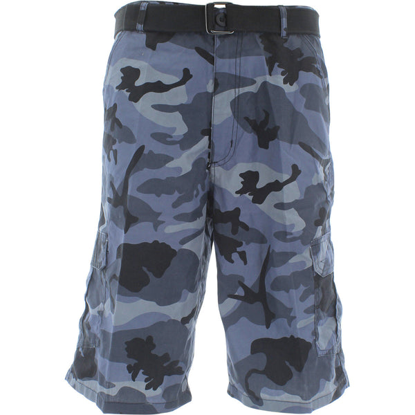 True Rock - Men's Cargo Shorts - Snow Camouflage - V.I.M. - 1