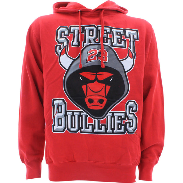 3 Forty - Men's Street Bullies Hoodie Sweatshirts - Red - V.I.M. - 1