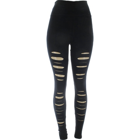 Women's Lazer Front Rips Leggings