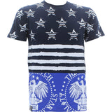 Switch Remarkable - Men's Star Stripe & Money T-Shirts - Royal - V.I.M. - 1