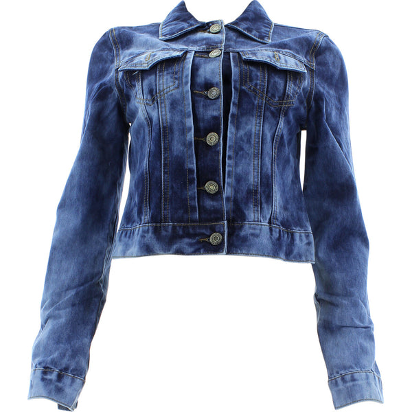 Puzzle Jeans - Women's Denim Jackets - Cloud/Acid - V.I.M. - 1