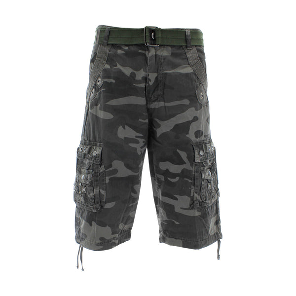 Repair - Men's Cargo Shorts - Military Green - V.I.M. - 1