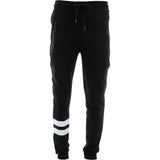 Ankor East - Men's Stripe WP Zipper Joggers - Black - V.I.M. - 1