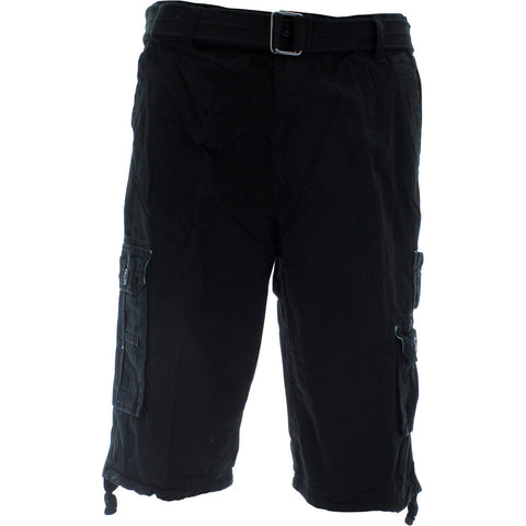 Men's Belted Cargo Shorts