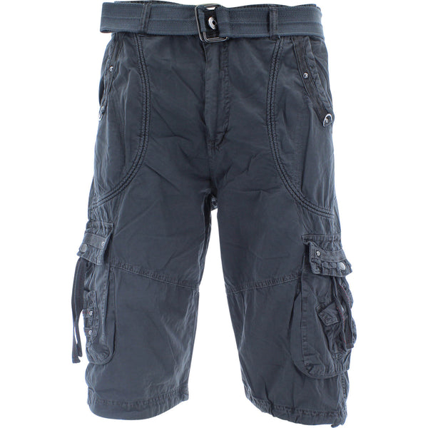 Repair - Men's Cargo Shorts - Charcoal - V.I.M. - 1