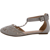 Forever - Women's Shine Flats - Silver - V.I.M. - 1