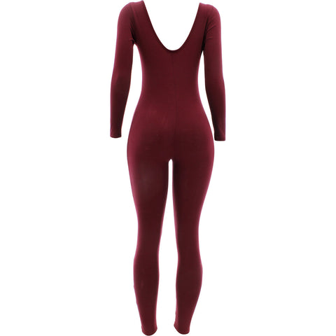 Women's Basic Cat Jumpsuits