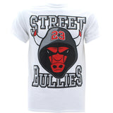 3Forty - Men's Short Sleeves Street Bullies  T-Shirts - White - V.I.M. - 1