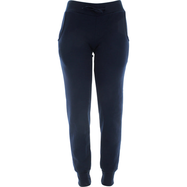Rok - Women's Basic Fleece Bottom Joggers - Navy - V.I.M. - 1