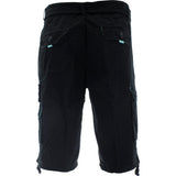 Pj Mark - Men's Belted Cargo Shorts - Black - V.I.M. - 2