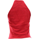 Disney - Women's Mickey Mouse Crop Tank Tops - Red - V.I.M. - 2