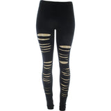 Cemiceri - Women's Lazer Rips Leggings - Black - V.I.M. - 2