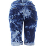 Lavc - Women's Rips Bermuda Shorts - Tie Dye - V.I.M. - 2