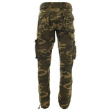 Men's Belted Camouflage Cargo Pants