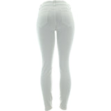 Cello pants - Women's 2 Button Knee Rips Jean's - White - V.I.M. - 2