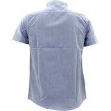 Imperious - Men's Chambray Short Sleeve Woven Shirts - Blue - V.I.M. - 2