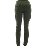 Women's Twill Cargo Jogger Pants
