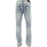 Bleecker Mercer - Men's Acid Wash Rips Heavy pants- Light Blue - V.I.M. - 2
