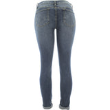 Highway pants - Women's Heavy Rips Roll Cuff Skinny pants - Dark Sand Blast - V.I.M. - 2