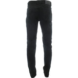 Kayden K - Men's Front Rips Block Knee pants - Black - V.I.M. - 2