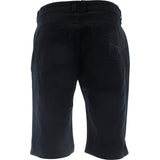 Switch  - Men's  Distress Star Patten Twill Shorts  - Black - V.I.M. - 2