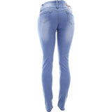 Vinizbena - Women's Rips & Patches Push Up pants - Blue - V.I.M. - 2