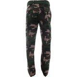 Hawks Bay - Men's Belted Cargo Pants - Green/Camouflage - V.I.M. - 2