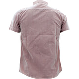 Imperious - Men's Chambray Short Sleeve Woven Shirts - Red - V.I.M. - 2