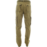 Pj Mark - Men's Belted Cargo Pants - Khaki - V.I.M. - 2
