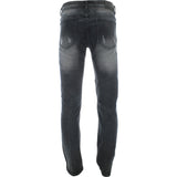 Seven Souls Select - Men's Ripped Motton Denim pants - Black - V.I.M. - 2