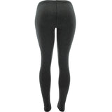 Hue - Women's Cotton Leggings - Graphite - V.I.M. - 2