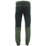 Kayden K - Men's 2 Tone Twill Joggers - Olive/Charcoal - V.I.M. - 2