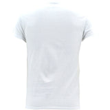 3Forty - Men's Lighting Flash Bolt T-Shirts - White/Red - V.I.M. - 2