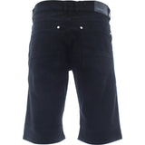 Imperious - Men's Biker Twill with Zippers Shorts - Black - V.I.M. - 2