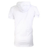Azazel - Men's Sleeves Embroidery 2 Pocket 1 Zip Hoodie Shirts - White - V.I.M. - 2