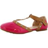 Jelly Beans - Girl's Studded Flats - Fuchsia - V.I.M. - 2
