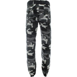 Hawks Bay - Men's Belted Cargo Pants - Black/Camouflage - V.I.M. - 2